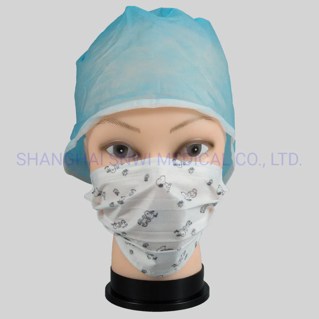 High Quality Outdoor Protective Disposable Non Woven 3ply Children Face Mask