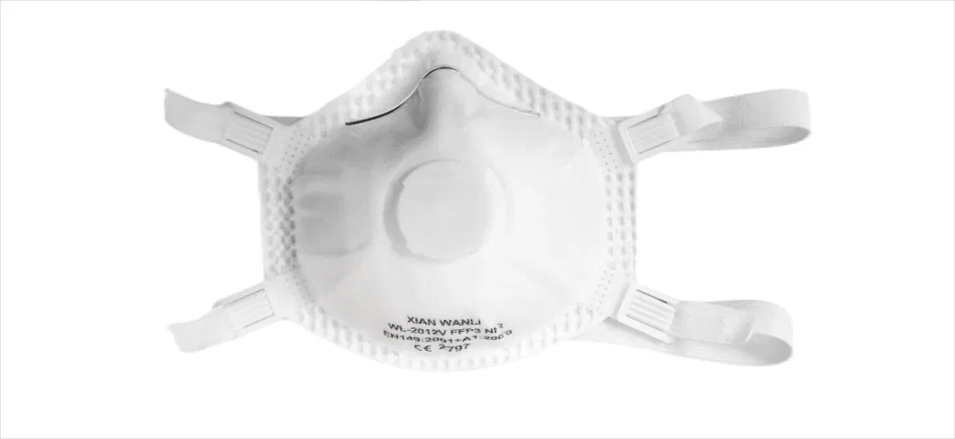 FFP3 En149 Certified Dust Proof Respirator Face Mask with Valve