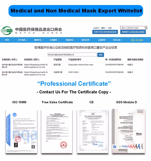 Children 3ply Non Woven Protective Face Mask